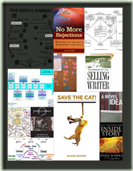 collage of writing