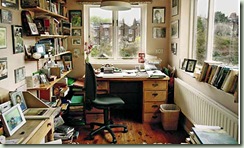 Margaret forster's writing room