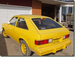yellow car 003