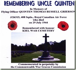 remembering uncle quinten