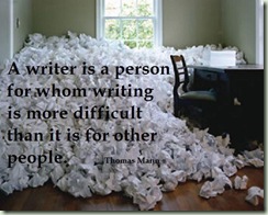 a writer is