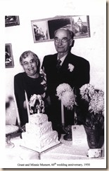 grant and minnie mumert's 50th anniversary